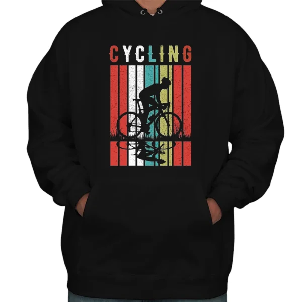 Cycling Mountain Biking Hoodie - Black