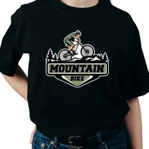 Mountain Bike TShirt - Black