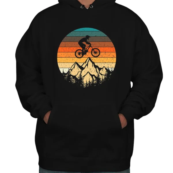 Mountain Biking Hoodie - Black