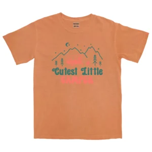 Cutest Little Camper Unisex Comfort Colors T-shirts
