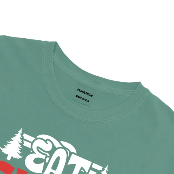 Eat Sleep Camp Rereat Unisex Comfort Colors T-shirts - Light Green