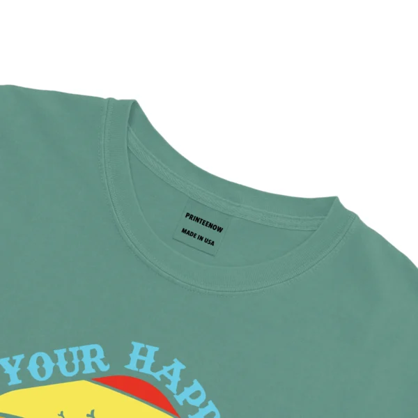 End Your Happy Place Camp Out Unisex Comfort Colors T-shirts