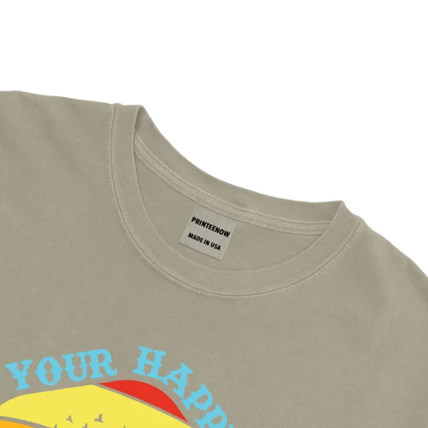 End Your Happy Place Camp Out Unisex Comfort Colors T-shirts